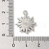 Non-Tarnish 304 Stainless Steel Pendants STAS-R223-09-3