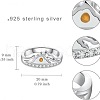 Mountain Zinc Alloy with Rhinestone Finger Rings for Women FS-WG7805C-03-4