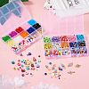 DIY Evil Eye Jewelry Making Finding Kit DIY-TA0003-71-5