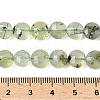 Natural Prehnite Beads Strands G-C179-A51-03-5