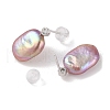 Anti-Tarnish Sterling Silver Stud Earrings EJEW-C087-14B-P-2