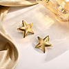 Light Gold 304 Stainless Steel Stud Earrings EJEW-K257-03B-KCG-3