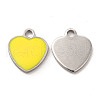 304 Stainless Steel Enamel Pendants STAS-M308-16P-01-1