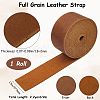 1.6M Flat AB Grade Cowhide Leather Cord AJEW-WH0007-59C-06-2