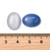 Natural Blue Agate Cabochons G-A266-01B-3