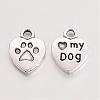 Tibetan Style Alloy Charms TIBEP-S291-19-RS-2