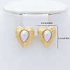 Stainless Steel Stud Earrings AY3289-5-2