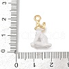 Alloy Enamel Pendants PALLOY-R160-01G-02-3