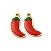 304 Stainless Steel Enamel Pendants STAS-U060-01G-01-1