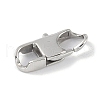 Non-Tarnish 316 Surgical Stainless Steel Lobster Claw Clasp STAS-P362-39P-01-2
