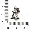 Retro 304 Stainless Steel Pendants STAS-L284-16AS-01-3
