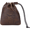 Cowhide Coin Wallets AJEW-WH20002-33C-03-1