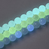 Synthetic Luminous Stone Beads Strands G-S200-08A-2