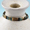 Vintage Ethnic Style Glass Tila Beaded Handmade Slider Bracelets for Women ZN9527-1-4