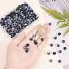  3 Strands Natural Fire Crackle Agate Beads Strands G-NB0003-46-3