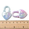 UV Plating Acrylic Pendants PACR-C006-12-3
