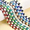 Handmade Lampwork Beads Strands LAMP-Q001-4