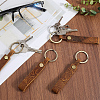 Leather Keychain KEYC-WH20002-05B-01-4