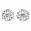 Non-Tarnish 201 Stainless Steel Pendants STAS-N098-047P-2