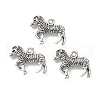Tibetan Style Alloy Animals Pendants PALLOY-V007-01AS-05-1