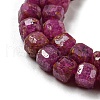 Natural Ruby Beads Strands G-P457-B01-36B-3