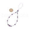 Gemstone Mobile Straps HJEW-JM03413-4