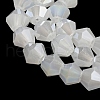 Imitation Jade Electroplate Glass Beads Strands EGLA-A039-J4mm-B06-3