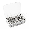 120Pcs 12 Style Alloy European Beads FIND-LS0001-12-7
