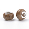 Imitation Turquoise Style Resin European Beads OPDL-Q132-06-2