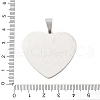 304 Stainless Steel Pendants STAS-F313-04P-3