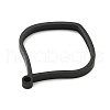 Ion Plating(IP) 304 Stainless Steel Open Back Bezel Pendants STAS-K208-18B-2