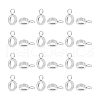 Unicraftale 100Pcs 201 Stainless Steel Tube Bails STAS-UN0055-85-1