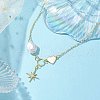 Mother's Day Jewellery Brass Pendants Necklaces NJEW-JN04846-2