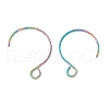 Rainbow Color Ion Plating(IP) 316 Surgical Stainless Steel Earring Hooks STAS-D183-03M-02-2