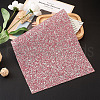 Hot Melting Glass Rhinestone Glue Sheets X-DIY-TAC0184-40F-6