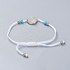 Adjustable Nylon Thread Braided Beads Bracelets X-BJEW-JB04440-5