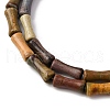 Natural Polychrome Jasper/Picasso Stone/Picasso Jasper Beads Strands G-L624-G04-12x5mm-4