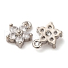 Brass Micro Pave Cubic Zirconia Pendants KK-I276-05P-03B-2