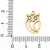 201 Stainless Steel Pendants STAS-F316-06G-07-3