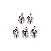 Tibetan Style Alloy European Beads TIBE-S314-83AS-RS-2