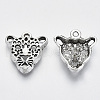(TIBEP-S052-AS-FF) Tibetan Style Alloy Pendants TIBEP-N005-13AS-RS-2