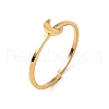 304 Stainless Steel Adjustable Open Cuff Rings RJEW-Q806-01G-02-1