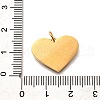 Pride 304 Stainless Steel Enamel Pendants STAS-B079-01G-16-2