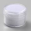 Round Transparent Plastic Loose Diamond Storage Boxes with Screw Lid and Sponge Inside CON-WH0088-48A-01-1