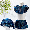 Tassel Polyester Ribbon Trim OCOR-WH0082-229B-4