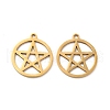 201 Stainless Steel Pendants STAS-K251-072G-1