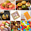 Square Foldable Creative Cardboard Box CON-WH0086-17B-02-6