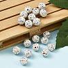 Polymer Clay Rhinestone Beads RB-N006-18-4