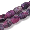 Natural Weathered Agate Beads Strands G-NH0047-B08-02-2
