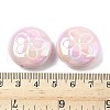 2Pcs UV Plating Acrylic Beads FIND-C067-03B-3